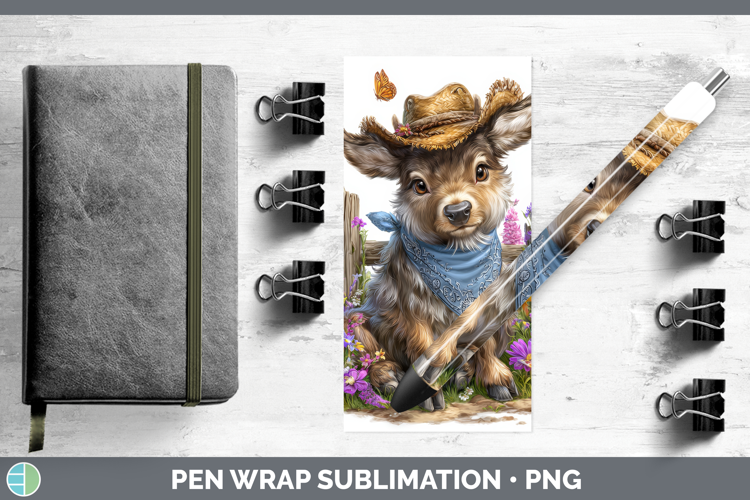 Reindeer Pen Wrap Woodland Bandana Summer Sublimation Pen De