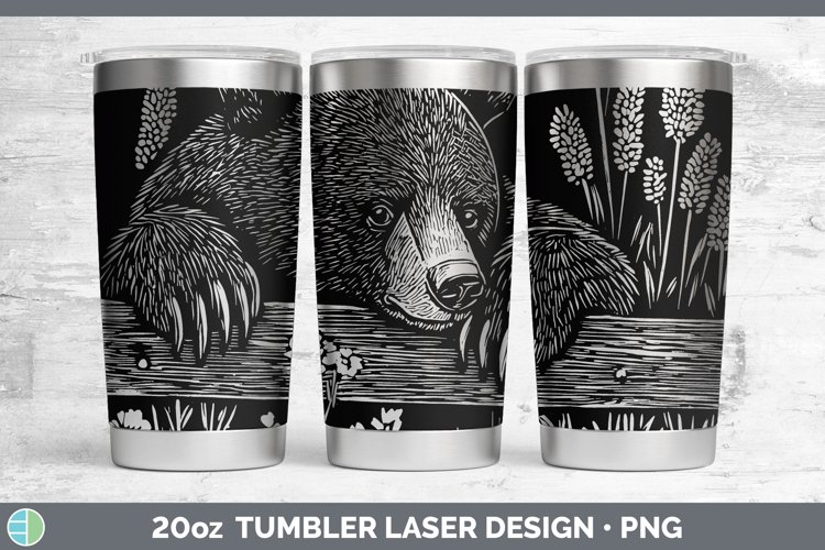 GorgeousWoodland Laser 20oz Tumbler design.