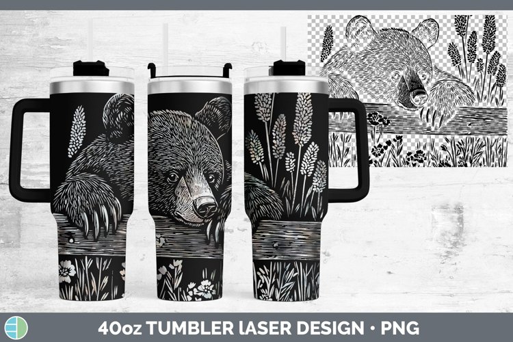 GorgeousWoodland Laser 40oz Tumbler design.