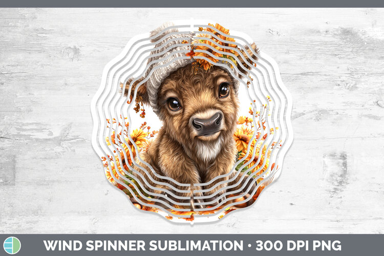 GorgeousWoodland Boho Autumn Wind Spinner design.
