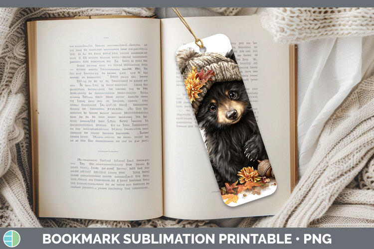 GorgeousWoodland Boho Autumn Bookmark design.