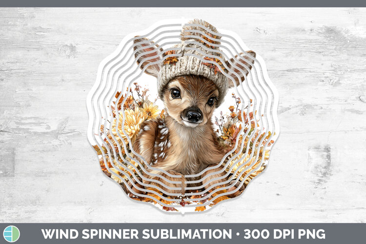 GorgeousWoodland Boho Autumn Wind Spinner design.