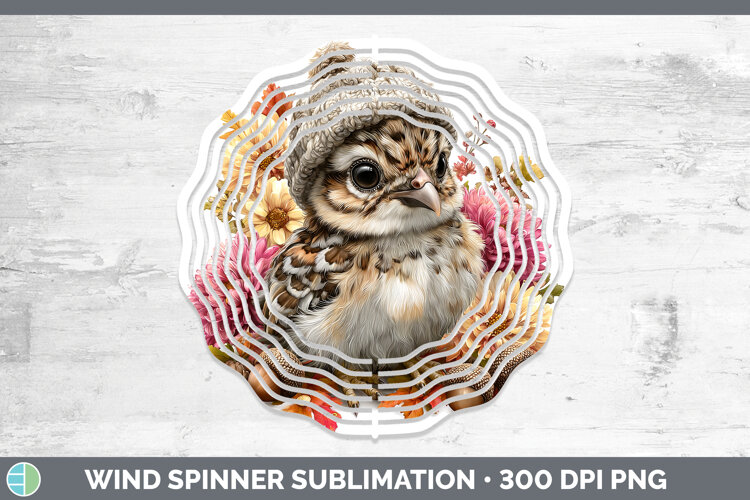 GorgeousWoodland Boho Autumn Wind Spinner design.