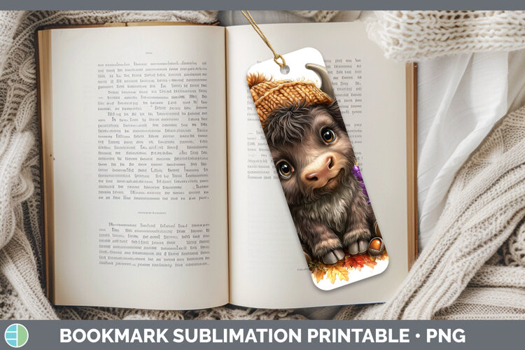 GorgeousWoodland Boho Autumn Bookmark design.