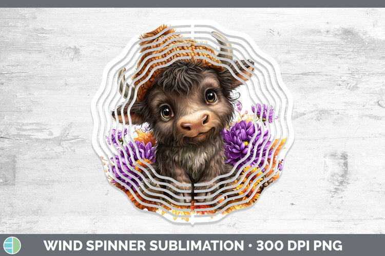 GorgeousWoodland Boho Autumn Wind Spinner design.