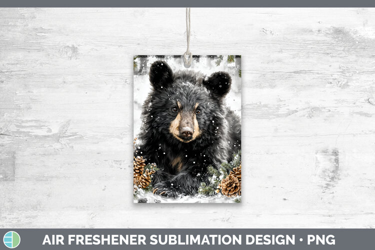 GorgeousWoodland Checker Christmas Air Freshener design.
