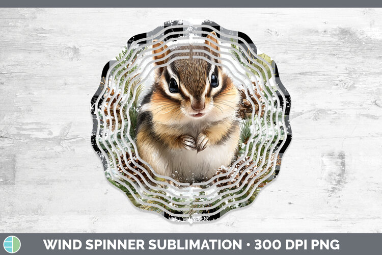 GorgeousWoodland Checker Christmas Wind Spinner design.