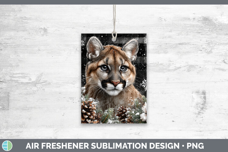 GorgeousWoodland Checker Christmas Air Freshener design.