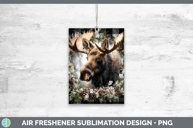 GorgeousWoodland Checker Christmas Air Freshener design.