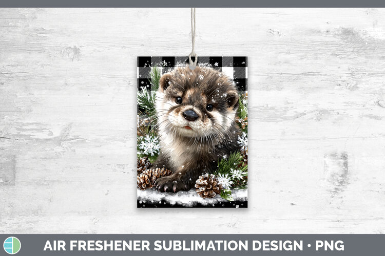 GorgeousWoodland Checker Christmas Air Freshener design.