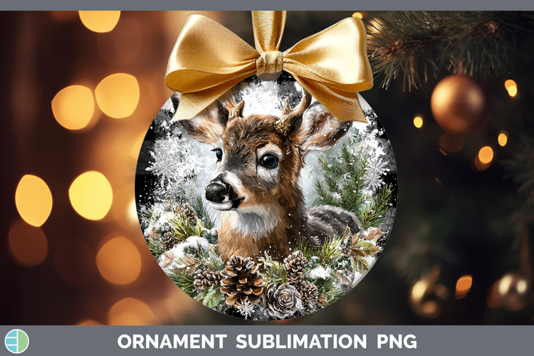 Christmas Ornament Sublimation Designs Image 3