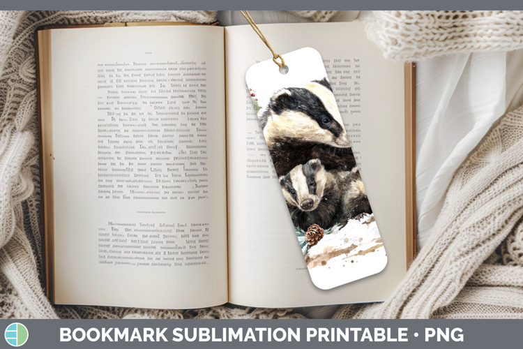 Printable Christmas Bookmark Image 18
