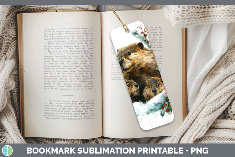 Printable Christmas Bookmark Image 15