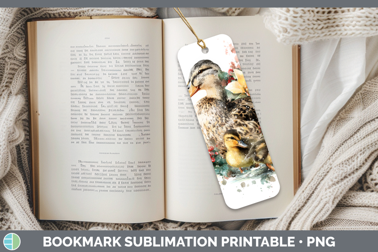 Printable Christmas Bookmark Image 19