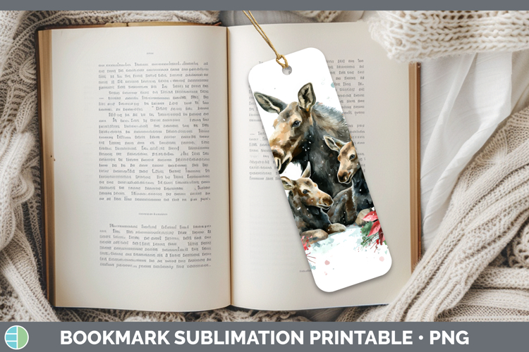 Printable Christmas Bookmark Image 8