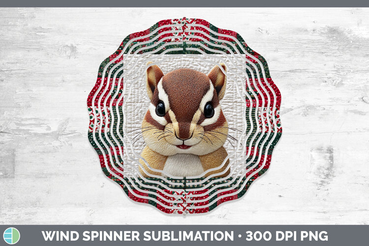 GorgeousWoodland Christmas Quilt Wind Spinner design.