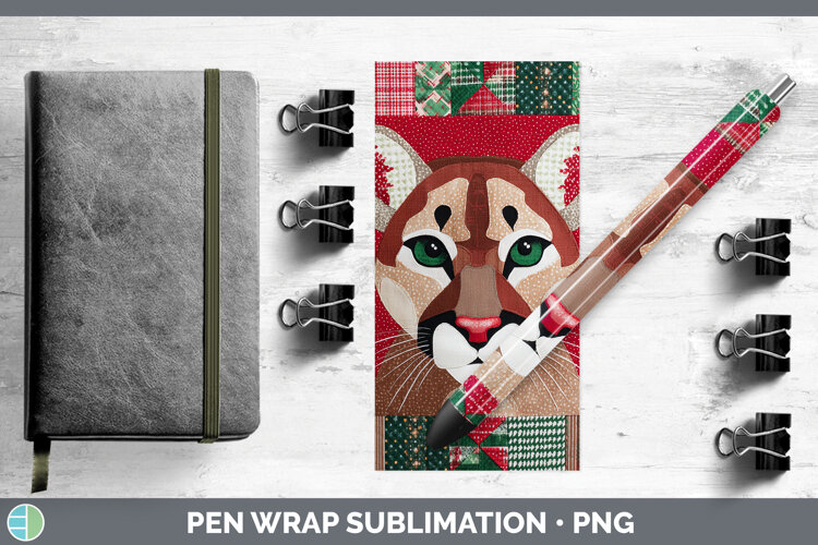 GorgeousWoodland Christmas Quilt Pen Wrap design.