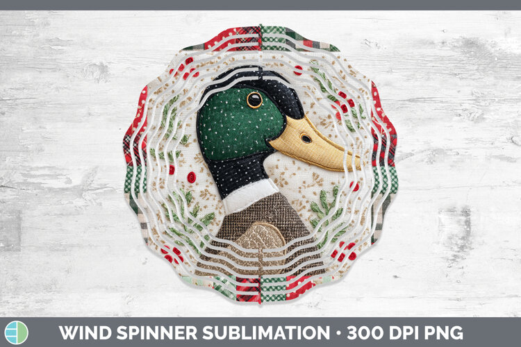 GorgeousWoodland Christmas Quilt Wind Spinner design.