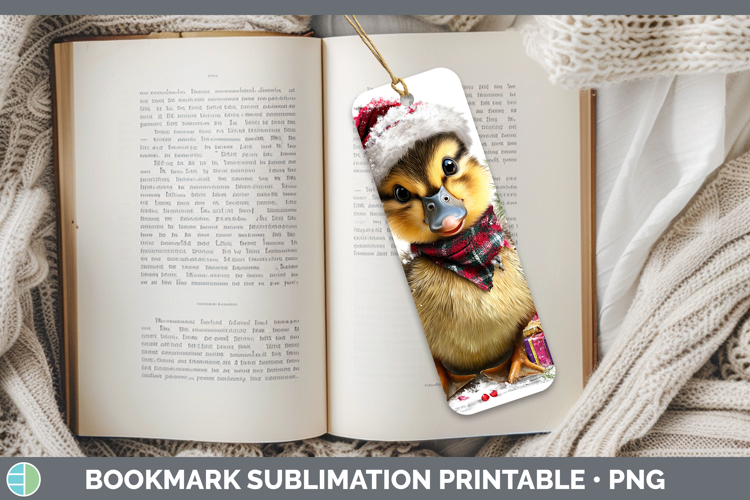 Printable Christmas Bookmark Image 24