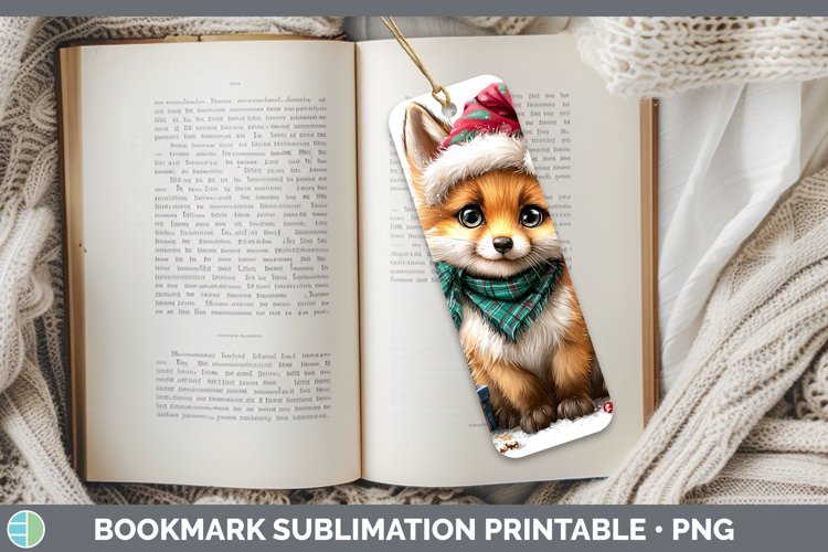 Printable Christmas Bookmark Image 2