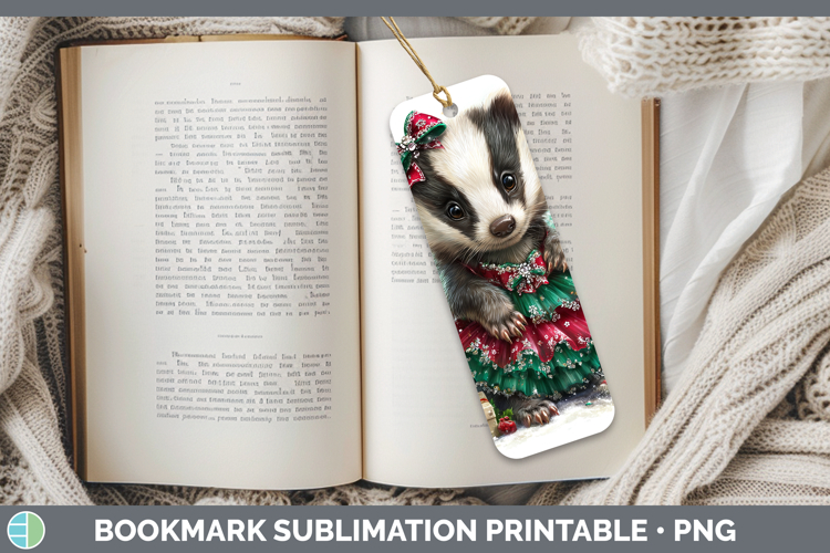Printable Christmas Bookmark Image 23