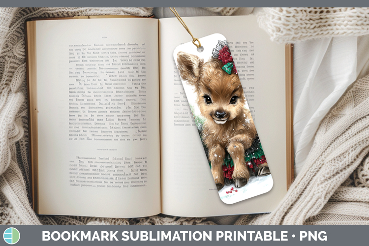 Printable Christmas Bookmark Image 11