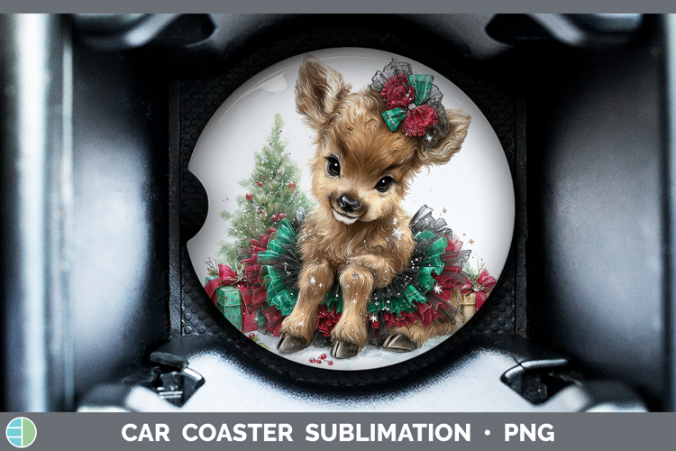 Car Coaster Sublimation Designs Image 3