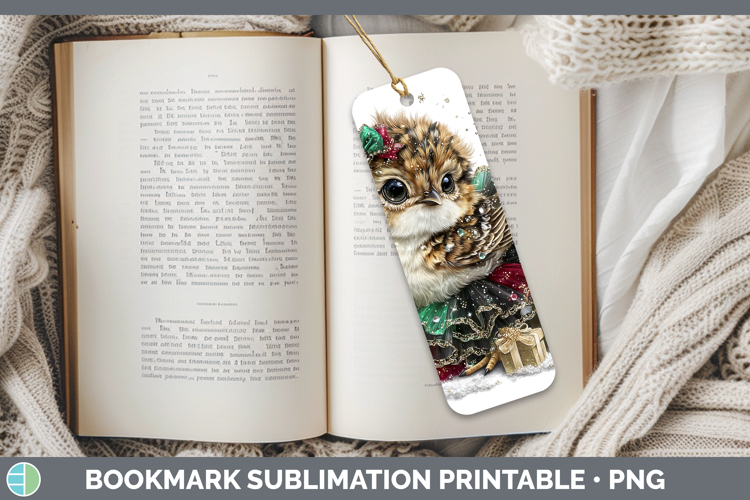 Printable Christmas Bookmark Image 17