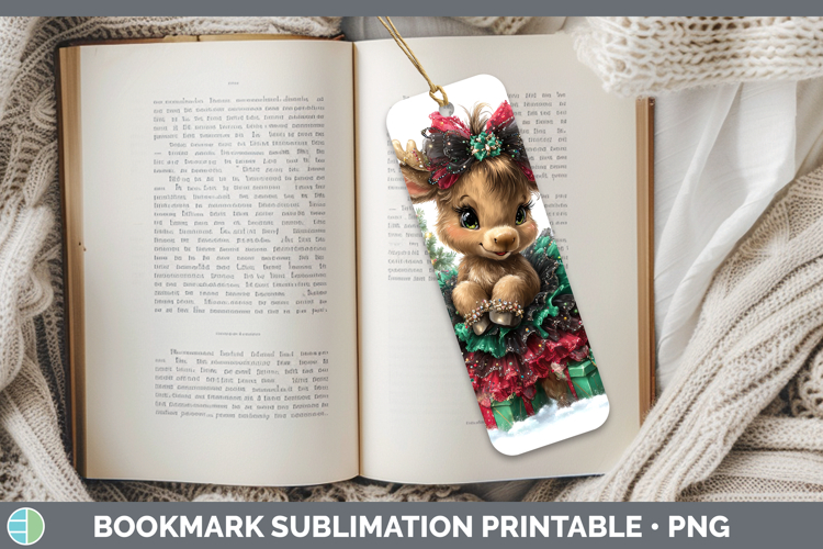 Printable Christmas Bookmark Image 10