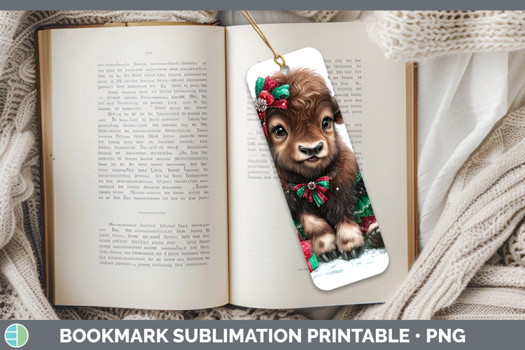 Printable Christmas Bookmark Image 16