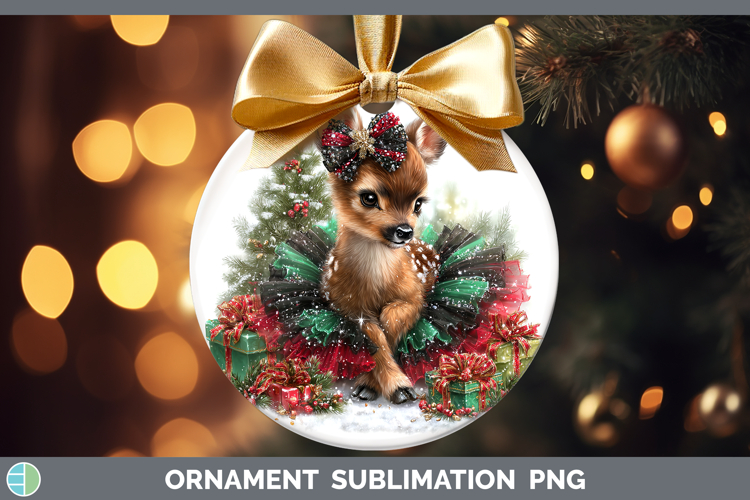 Christmas Reindeer Clipart Image 3