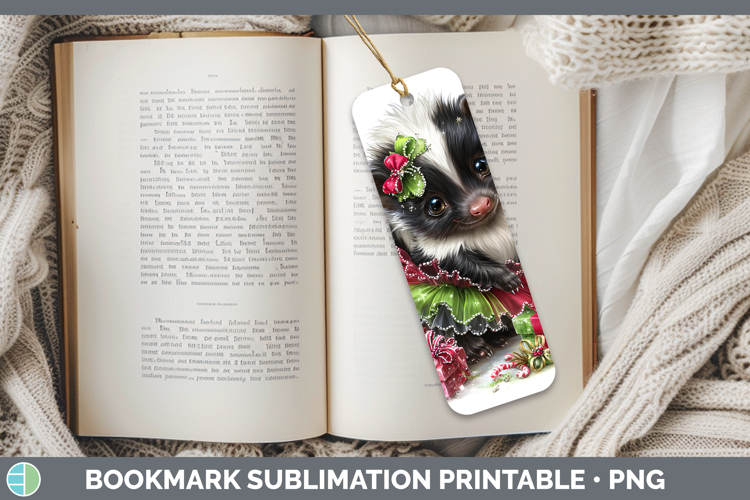 Printable Christmas Bookmark Image 8
