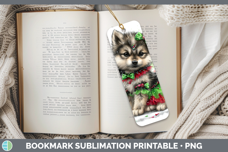 Printable Christmas Bookmark Image 6