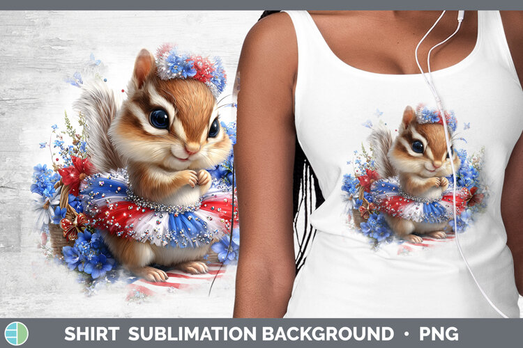 GorgeousWoodland Fourth of July Shirt design.