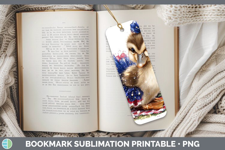 GorgeousWoodland Fourth of July Bookmark design.