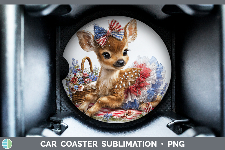 Car Coaster Sublimation Designs Image 4