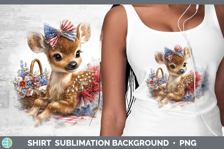 GorgeousWoodland Fourth of July Shirt design.