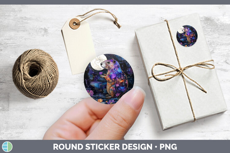 GorgeousWoodland Galaxy Stickers design.