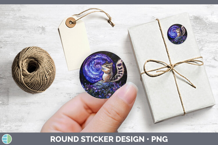 GorgeousWoodland Galaxy Stickers design.