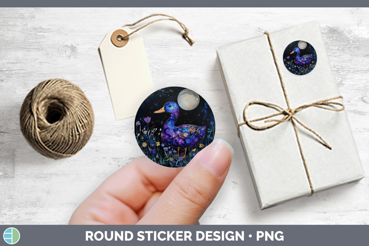 GorgeousWoodland Galaxy Stickers design.