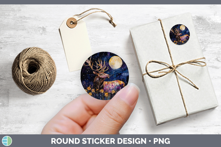 GorgeousWoodland Galaxy Stickers design.