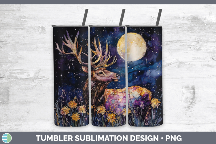 GorgeousWoodland Galaxy Tumbler design.