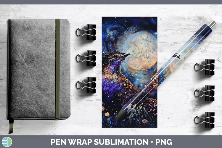 GorgeousWoodland Galaxy Pen Wrap design.