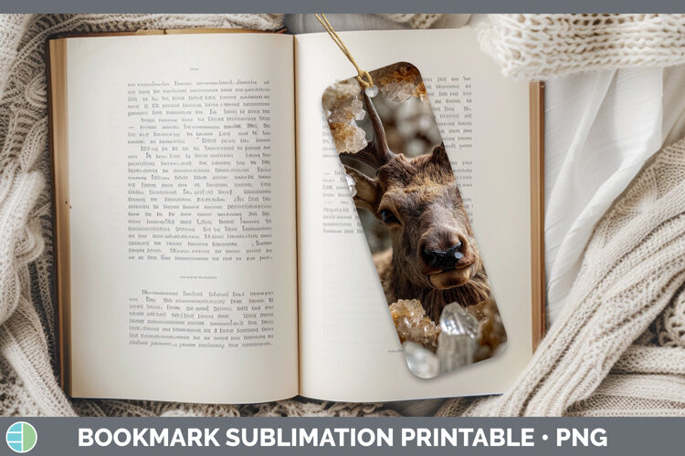 GorgeousWoodland Geode Bookmark design.