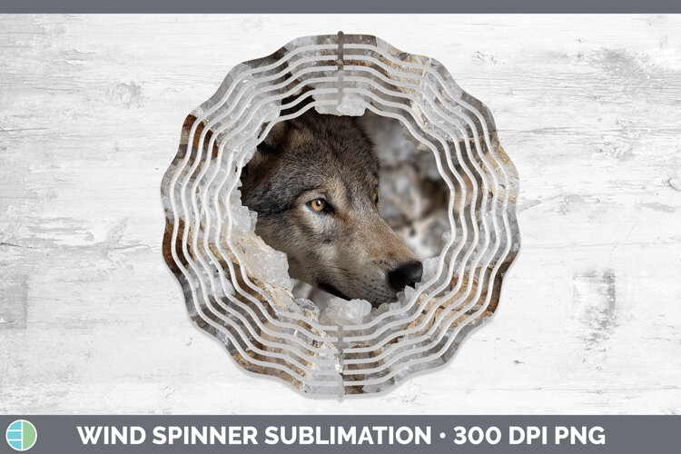GorgeousWoodland Geode Wind Spinner design.