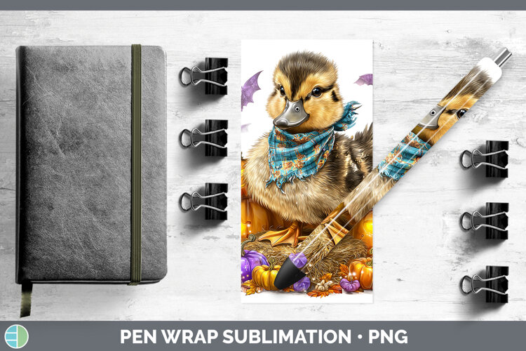 GorgeousWoodland Halloween Pen Wrap design.