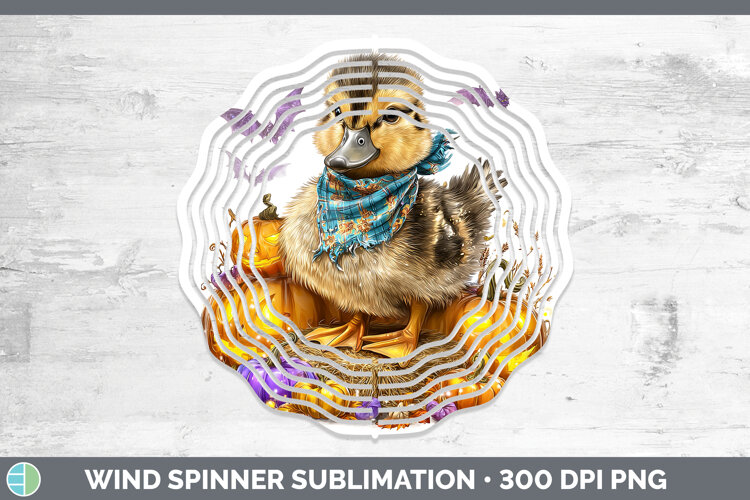 GorgeousWoodland Halloween Wind Spinner design.