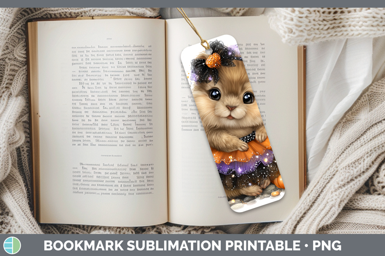 Printable Halloween Bookmark Image 7