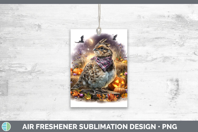 GorgeousWoodland Halloween Air Freshener design.