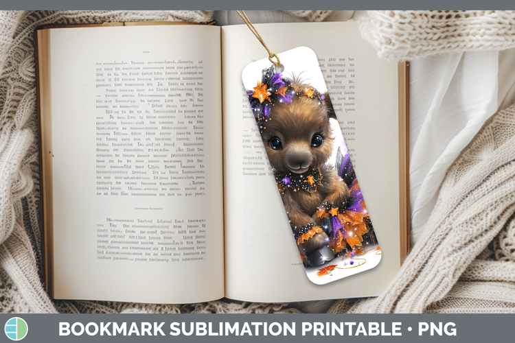 Printable Halloween Bookmark Image 6